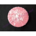 Güllü doğal sabun ( 20 gr Şeffaf Pileli Sargılı)